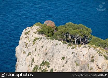 View from Mirador de Es Colomer-tourist attraction on Majorca  Formentor, Mallorca, Balearic Islands, Spain.