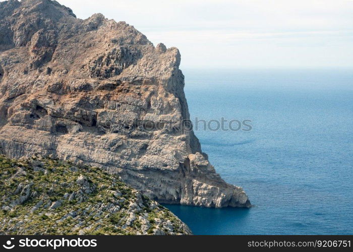 View from Mirador de Es Colomer-tourist attraction on Majorca  Formentor, Mallorca, Balearic Islands, Spain.