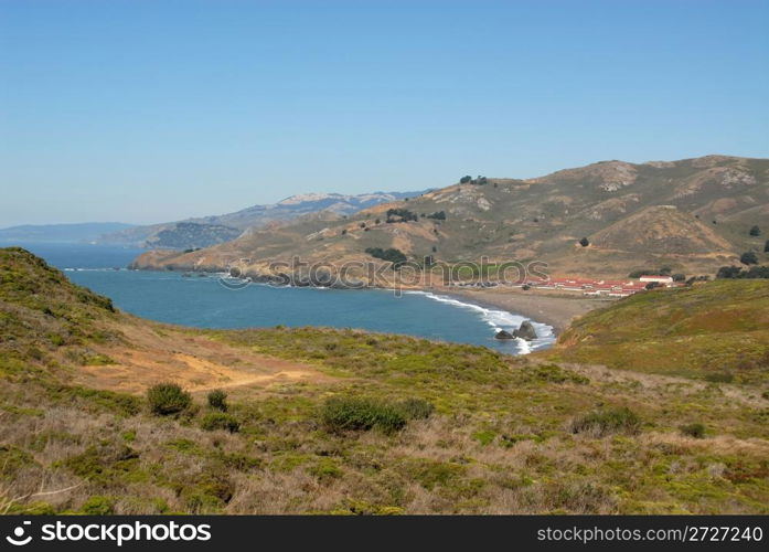 View from Point Bonita, Marin Headlands, California