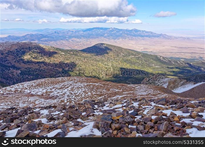 View from Wheeler Peak, Great Basin National Park