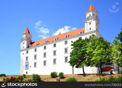 View of Bratislava Castle, Slovakia