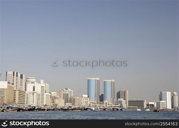 View Of Buildings From Dubai Creek