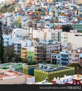 View of Buildings in Las Palmas, Gran Canaria