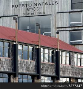 View of buildings, Puerto Natales, Patagonia, Chile