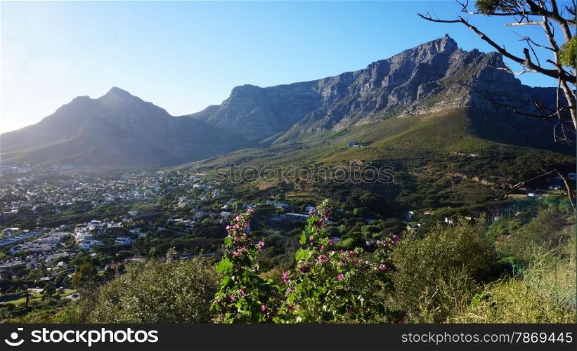View of Cape Town, South Africa.