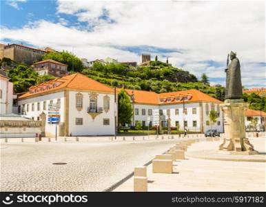 view of castle in Lamego, Portugal