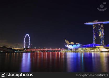 view of cityscape of Singapore city