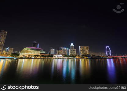 view of cityscape of Singapore city