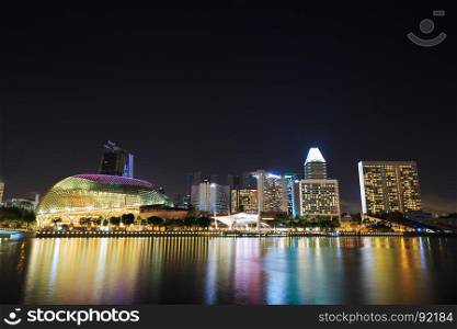 view of cityscape of Singapore city