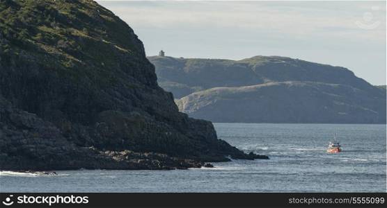 View of coast, Cape Spear, St. John&rsquo;s, Newfoundland And Labrador, Canada
