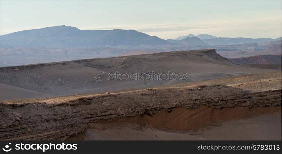 View of Death Valley, San Pedro de Atacama, El Loa Province, Antofagasta Region, Chile