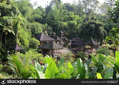 View of Gunung Kawi Temple in Bali, Indonesia