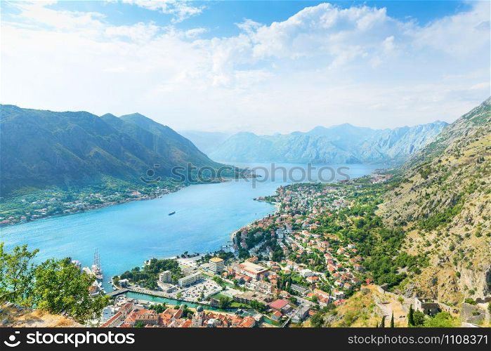 View of harbor. Kotor, Montenegro
