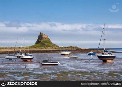 View of Holy Isalnd Lindisfarne