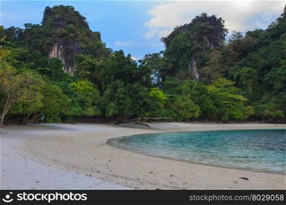 View of koh hong island krabi,Thailand, Tropical beach scenery
