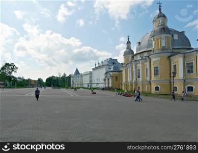 view of kremlin square.vologda