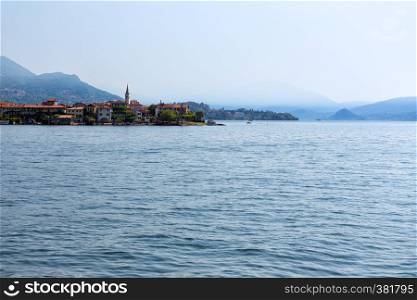view of Lago Maggiore, Italy