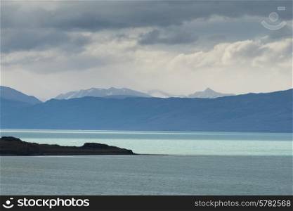 View of Lake Argentino, Los Glaciares National Park, Santa Cruz Province, Patagonia, Argentina