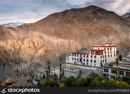 View of Landscape Lamayuru Monastery in Leh, Ladakh, India