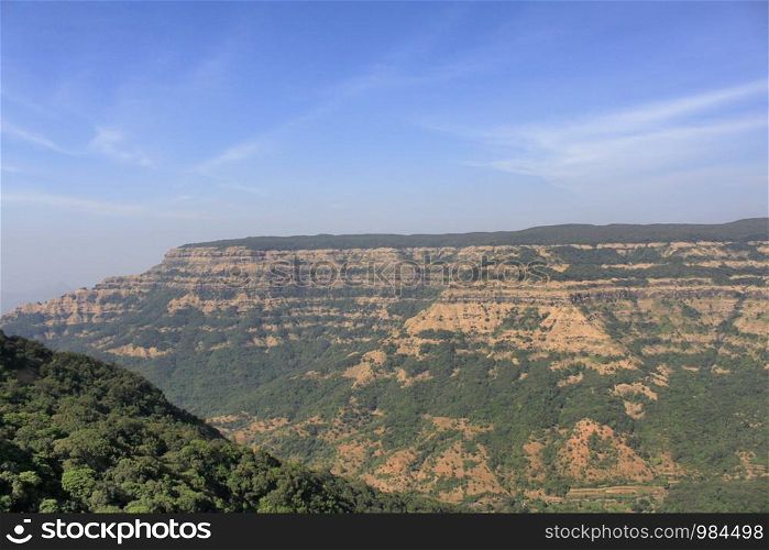 View of Mahabaleshwar hills, Maharashtra, India