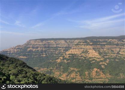 View of Mahabaleshwar hills, Maharashtra, India