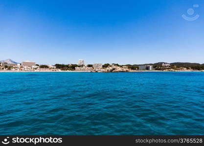 View of Mallorca coast, balearic islands, Spain