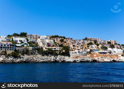 View of Mallorca coast, balearic islands, Spain