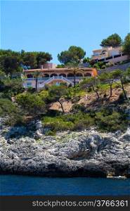 view of Mallorca coast, balearic islands, Spain