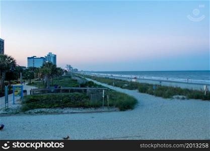 View of Myrtle Beach South Carolina