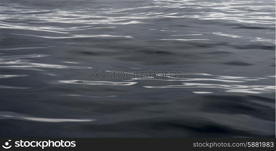 View of ocean surface, Skeena-Queen Charlotte Regional District, Haida Gwaii, Graham Island, British Columbia, Canada