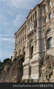 View of Oceanographic Museum of Monaco