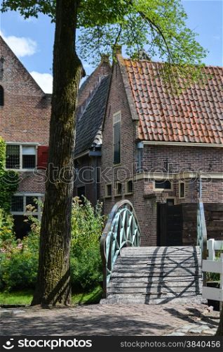 view of old Dutch houses
