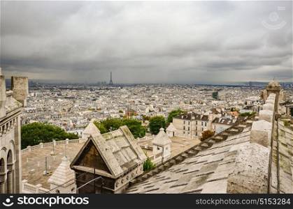 View of Paris from the Sacre Coaer