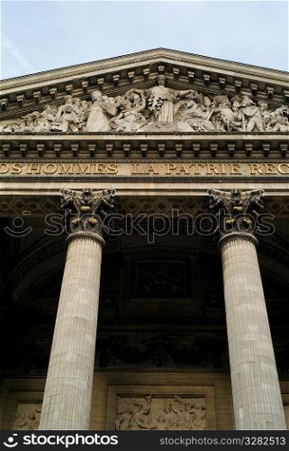 View of Patheon in Paris France