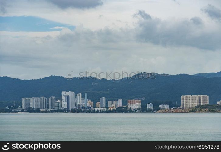 view of Penang island, Malaysia