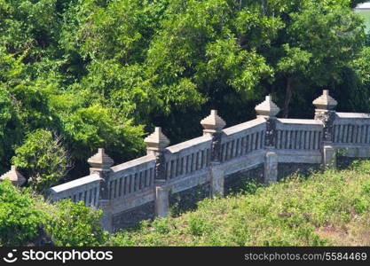 View of Pura Uluwatu temple in Bali island, Indonesia