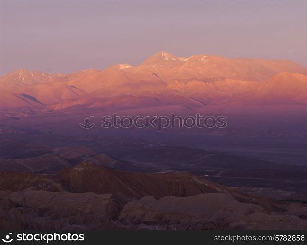 View of rocky landscape, Death Valley, San Pedro de Atacama, El Loa Province, Antofagasta Region, Chile