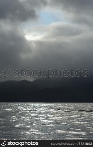 View of seascape, Skeena-Queen Charlotte Regional District, Hippa Island, Haida Gwaii, Graham Island, British Columbia, Canada