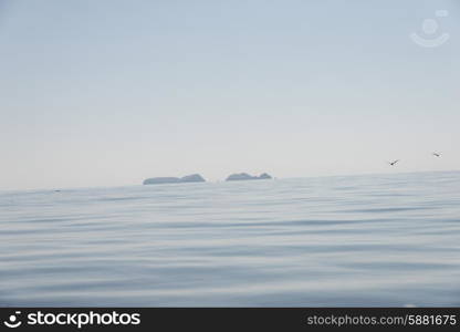 View of seascape, Zihuatanejo, Guerrero, Mexico