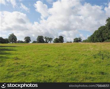 View of Tanworth in Arden. English countryside in Tanworth in Arden Warwickshire, UK