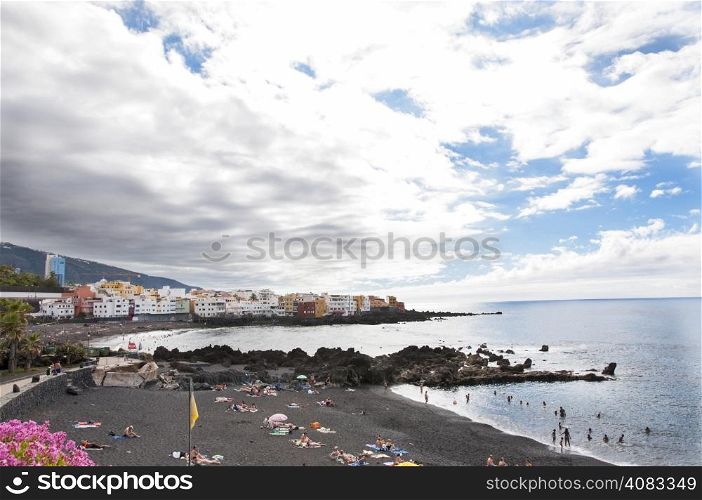 view of Tenerife in the Canary Islands