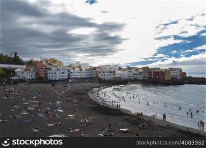 view of Tenerife in the Canary Islands