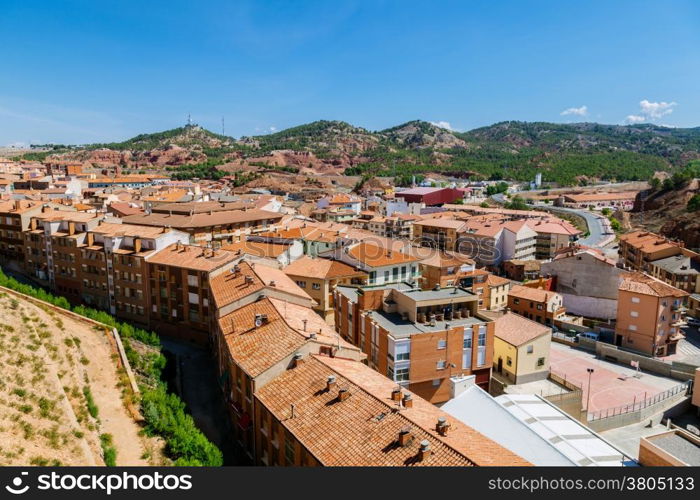 View of Teruel Old Town, Aragon, Spain