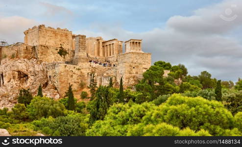 View of the Acropolis in Athens, Greece - Greek landscape