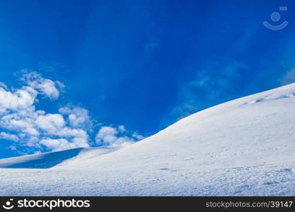 view of the Alps mountains in Switzerland. Winter Landscape. Panorama Mountain Landscape