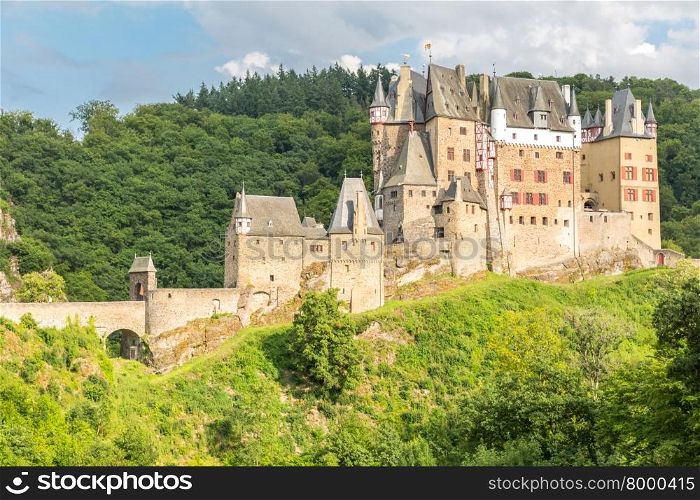 View of the Burg Eltz Castle