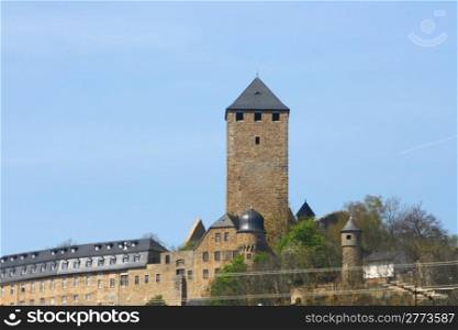 View of the castle Lichtenberg near, Thallichtenberg, Germany