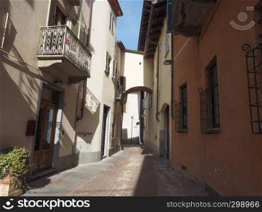 View of the city centre of Alba, Italy. View of the city of Alba