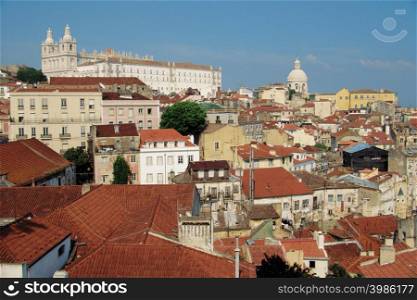 View of the city, Lisbon, Portugal