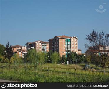 View of the city of Settimo Torinese. View of the city of Settimo Torinese skyline